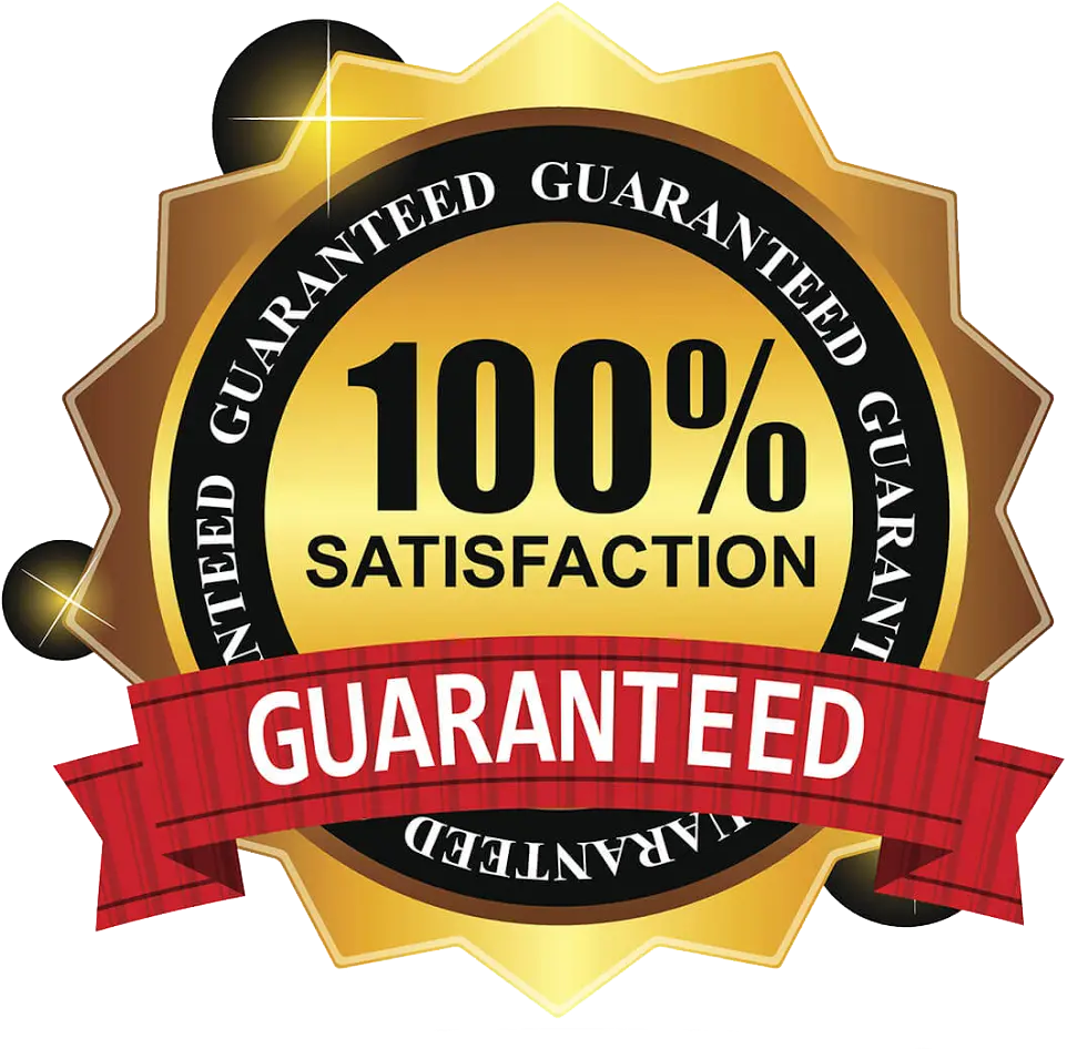 100% customer guarantee logo